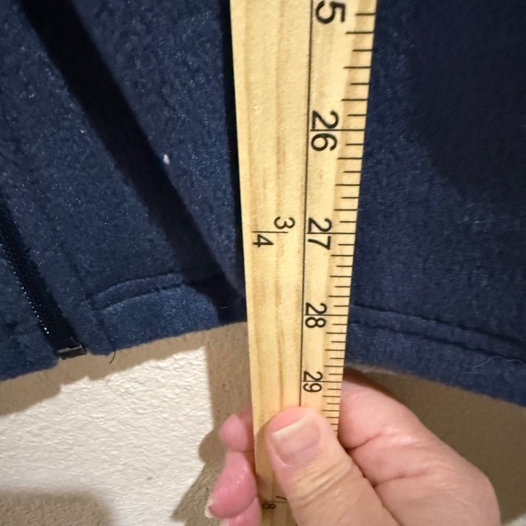 Columbia Fleece Vest Mens L Blue Zip Up Outdoor Gorpcore Sleeveless - Picture 7 of 10